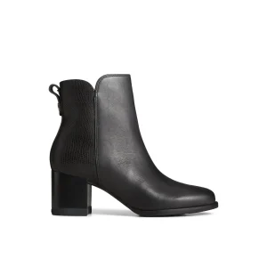 Women Sperry Ankle Boots | Boots^Seaport Heel Leather Boot