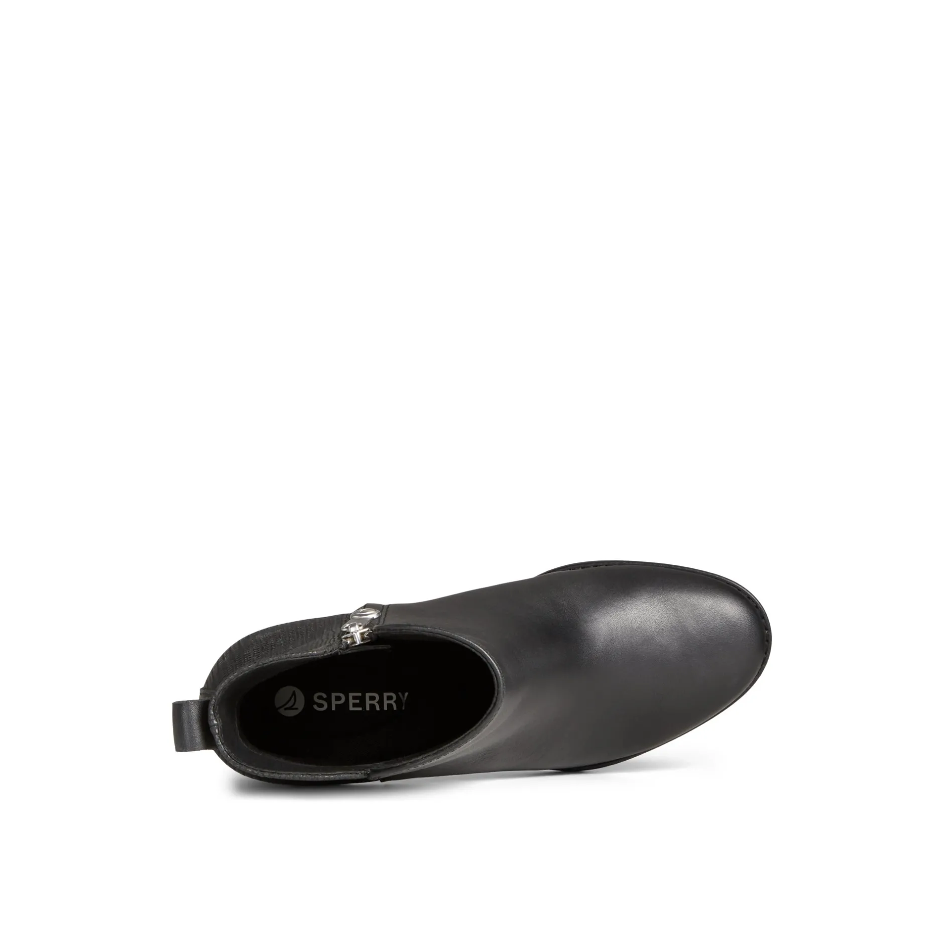 Women Sperry Ankle Boots | Boots^Seaport Heel Leather Boot
