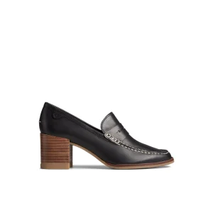 Women Sperry Shoes^Seaport Penny Heel Leather Loafer