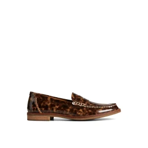 Women Sperry Shoes | Oxfords & Loafers^Seaport Penny Tortoise Leather Loafer