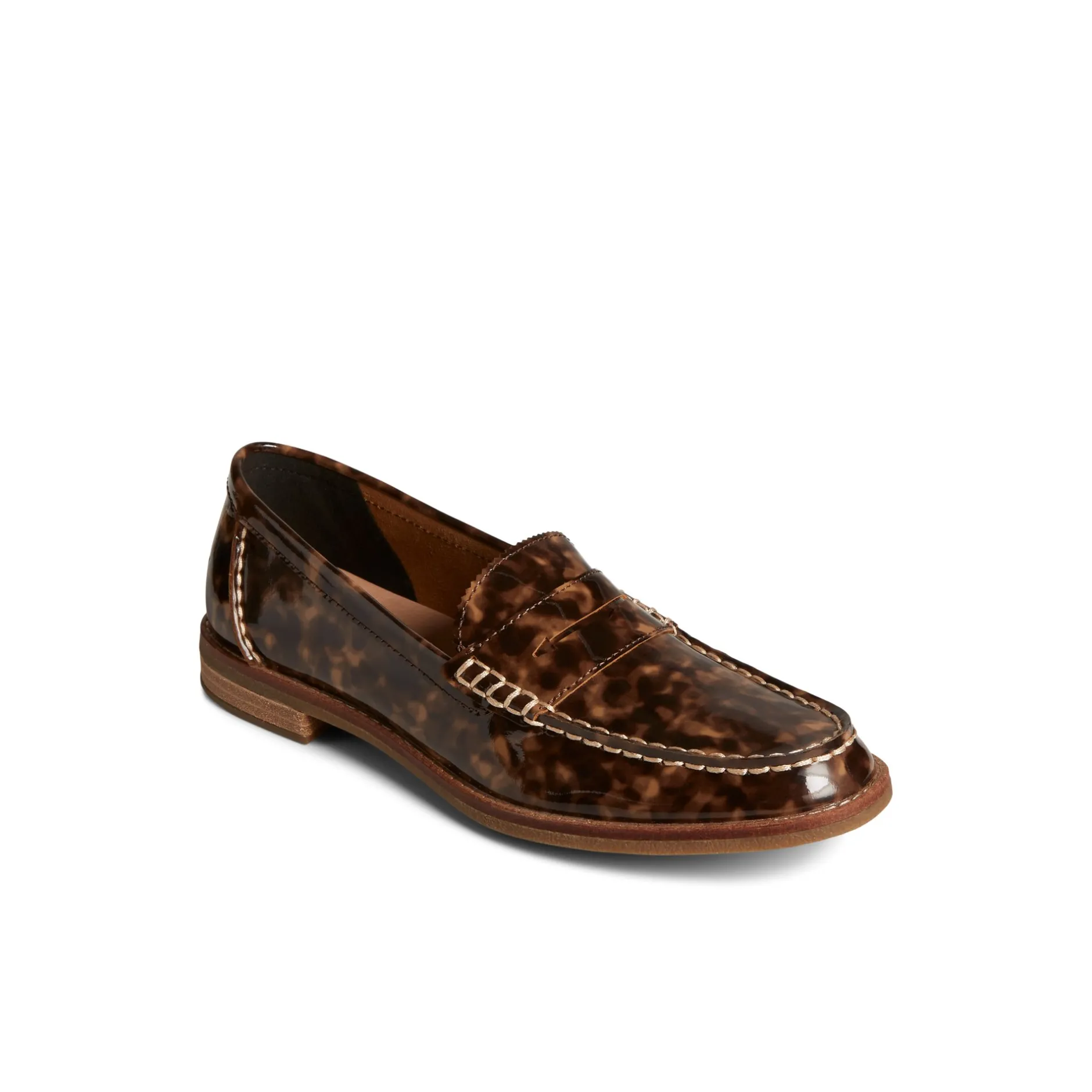 Women Sperry Shoes | Oxfords & Loafers^Seaport Penny Tortoise Leather Loafer