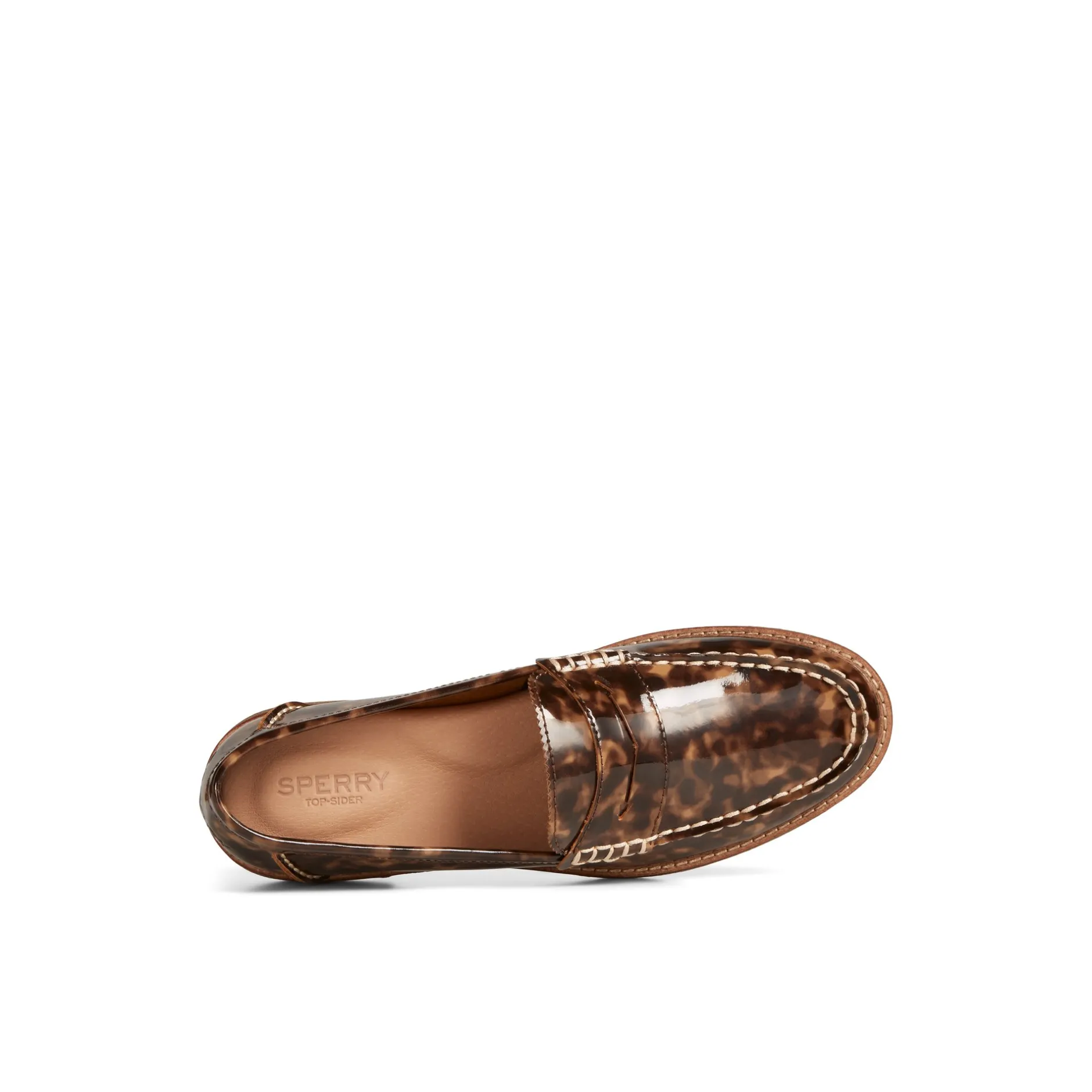 Women Sperry Shoes | Oxfords & Loafers^Seaport Penny Tortoise Leather Loafer