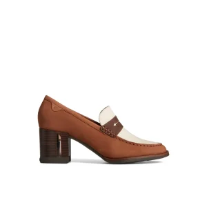Women Sperry Shoes | Oxfords & Loafers^Seaport Two-Tone Penny Heel