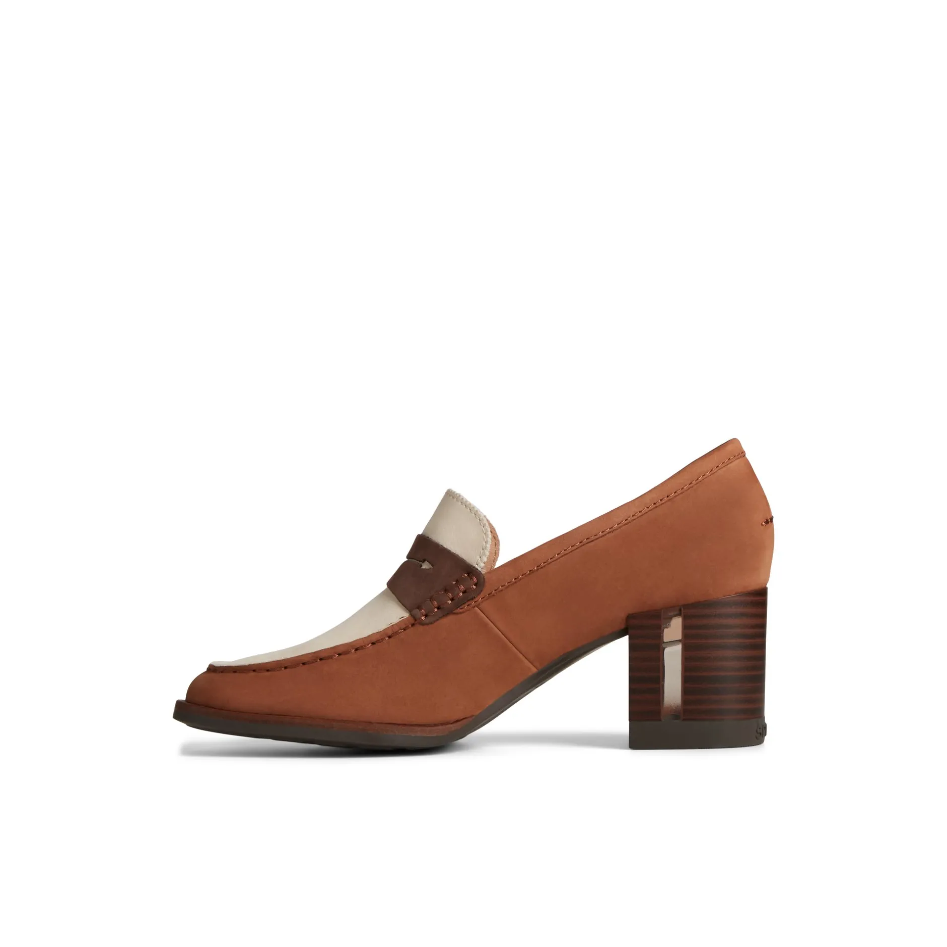 Women Sperry Shoes | Oxfords & Loafers^Seaport Two-Tone Penny Heel