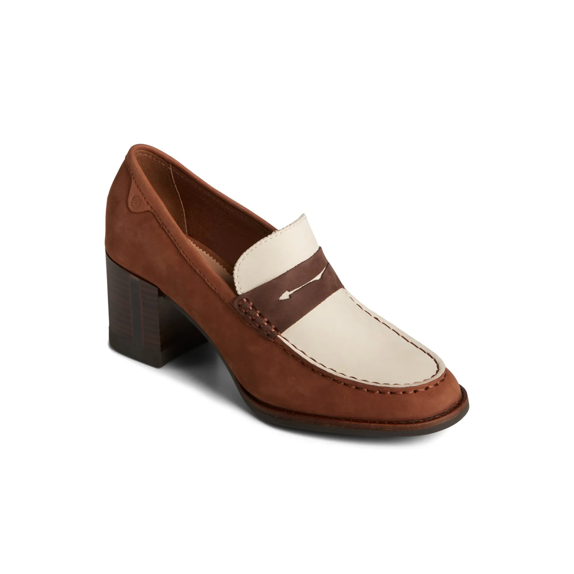 Women Sperry Shoes | Oxfords & Loafers^Seaport Two-Tone Penny Heel