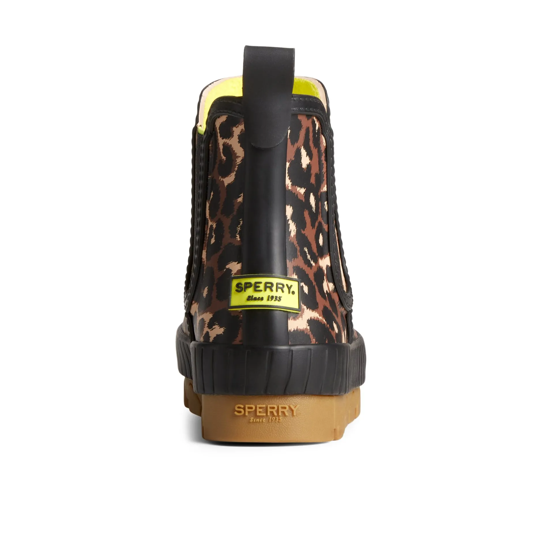 Women Sperry Duck & Rain Boots | Boots^Torrent Leopard Chelsea Waterproof Rain Boot