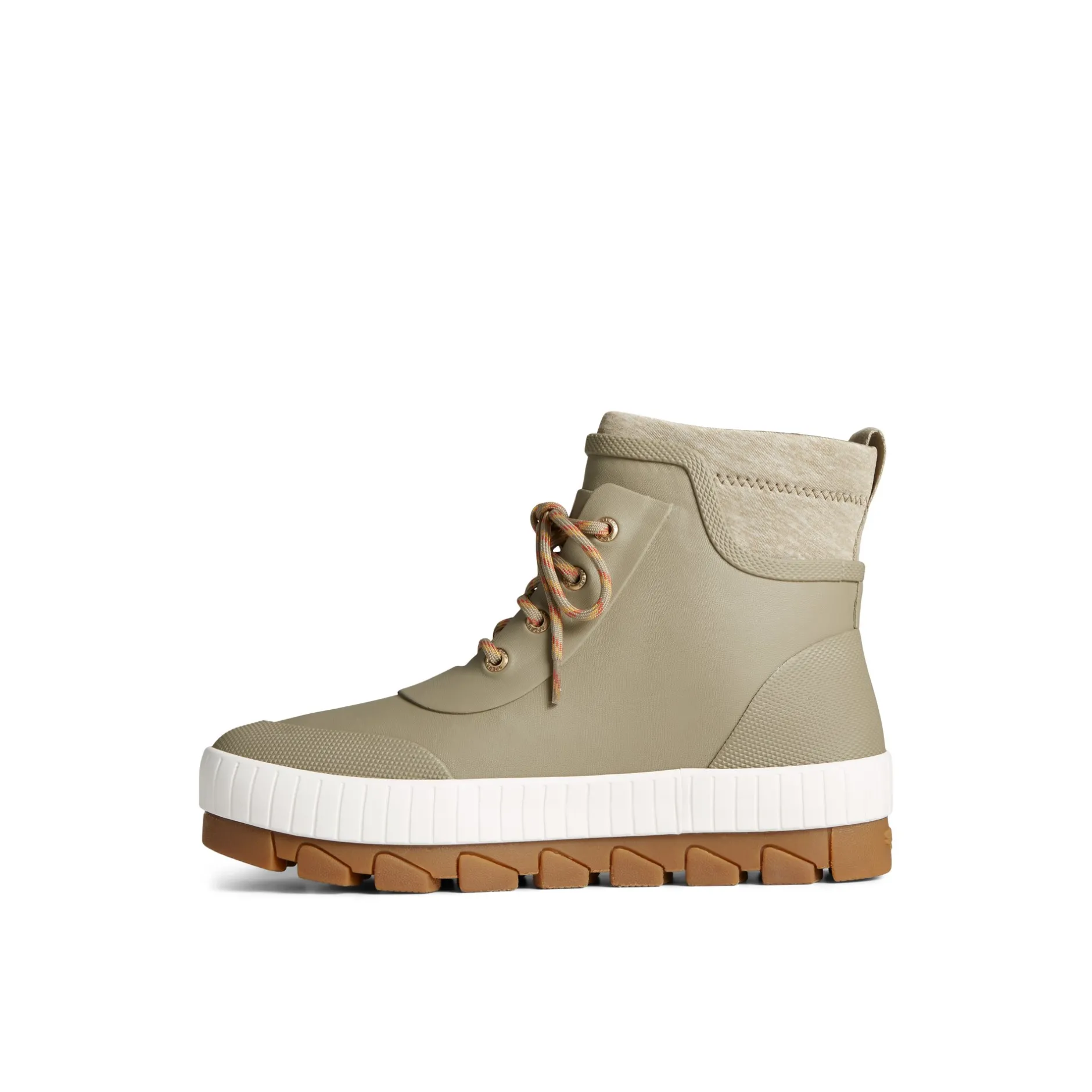 Women Sperry Duck & Rain Boots | Boots^Torrent Rubber Lace Up Boot