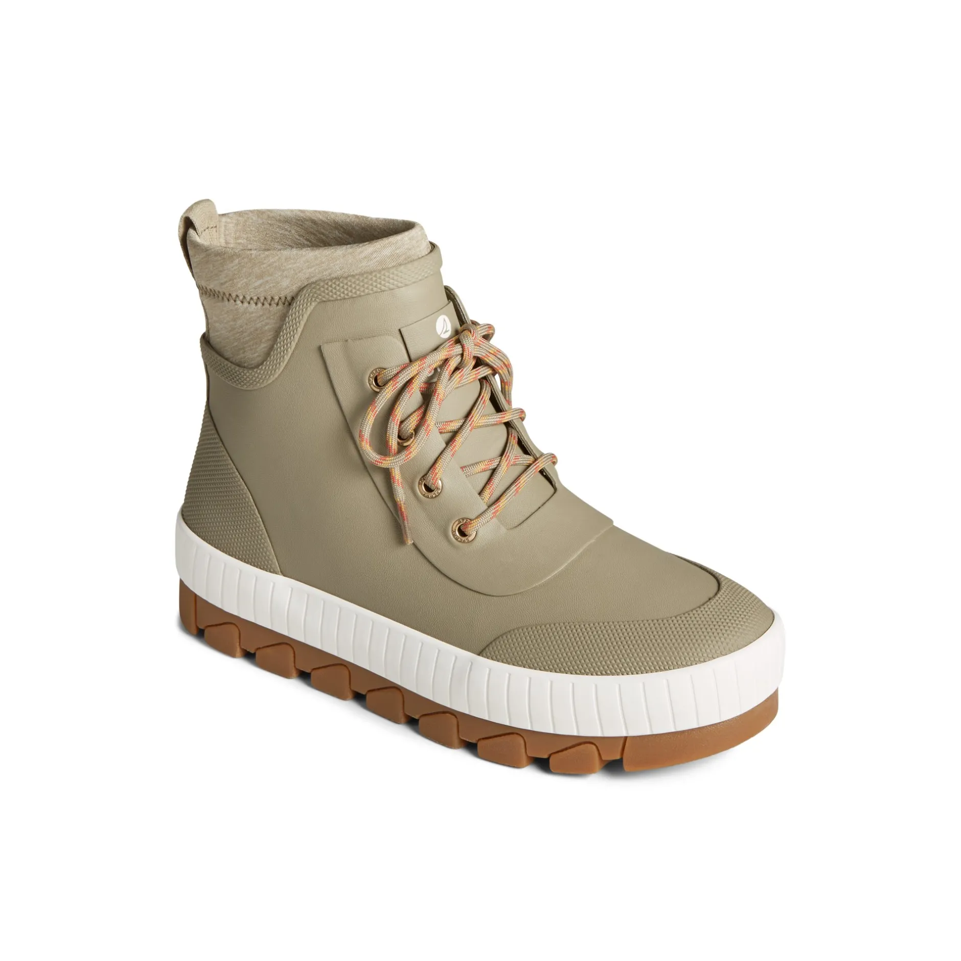 Women Sperry Duck & Rain Boots | Boots^Torrent Rubber Lace Up Boot