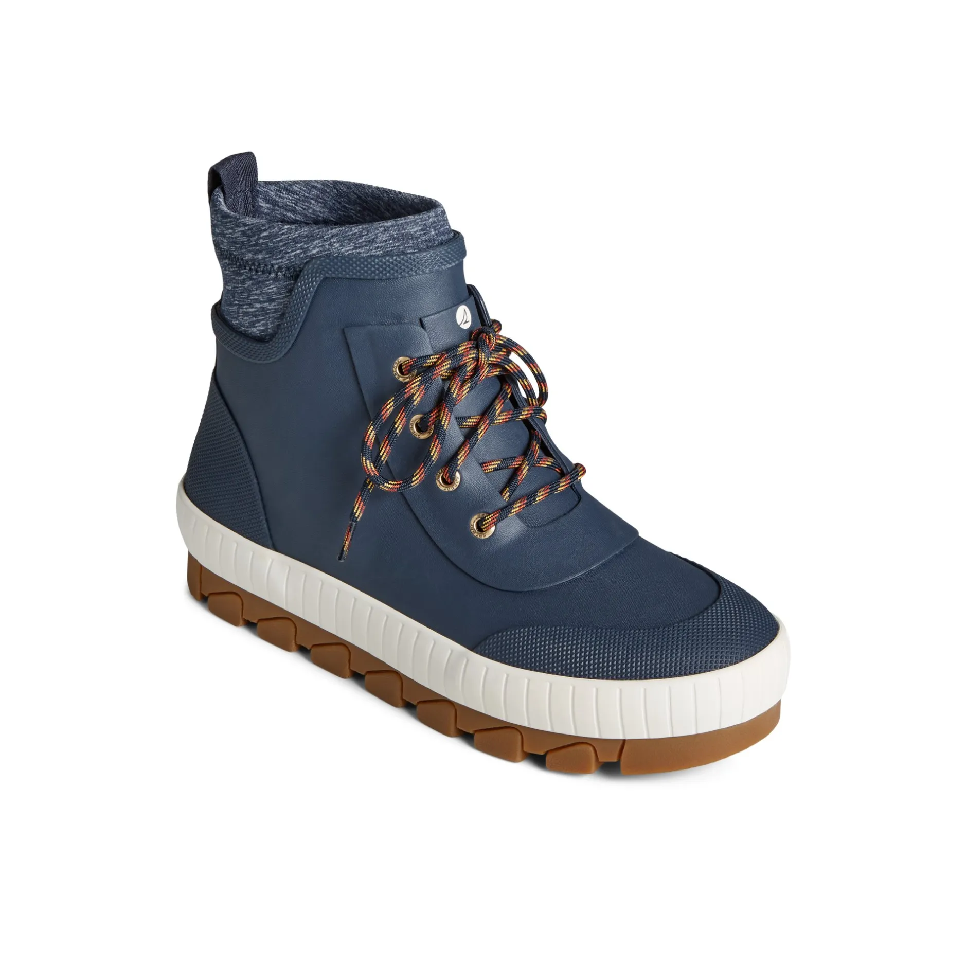 Women Sperry Duck & Rain Boots | Boots^Torrent Rubber Lace Up Boot